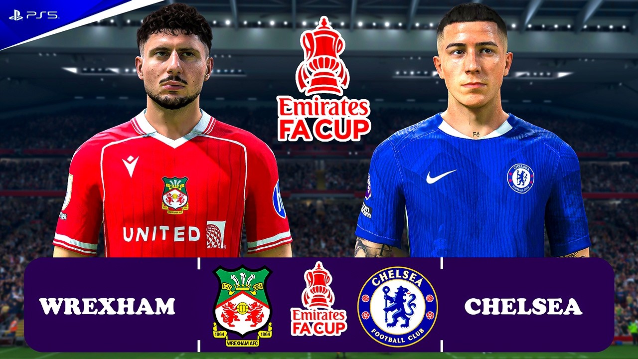FC 26 - Wrexham vs. Chelsea | FA Cup 25/26 Match | PS5™ Pro [4K]  Joao Pedro, Cole Palmer, Enzo