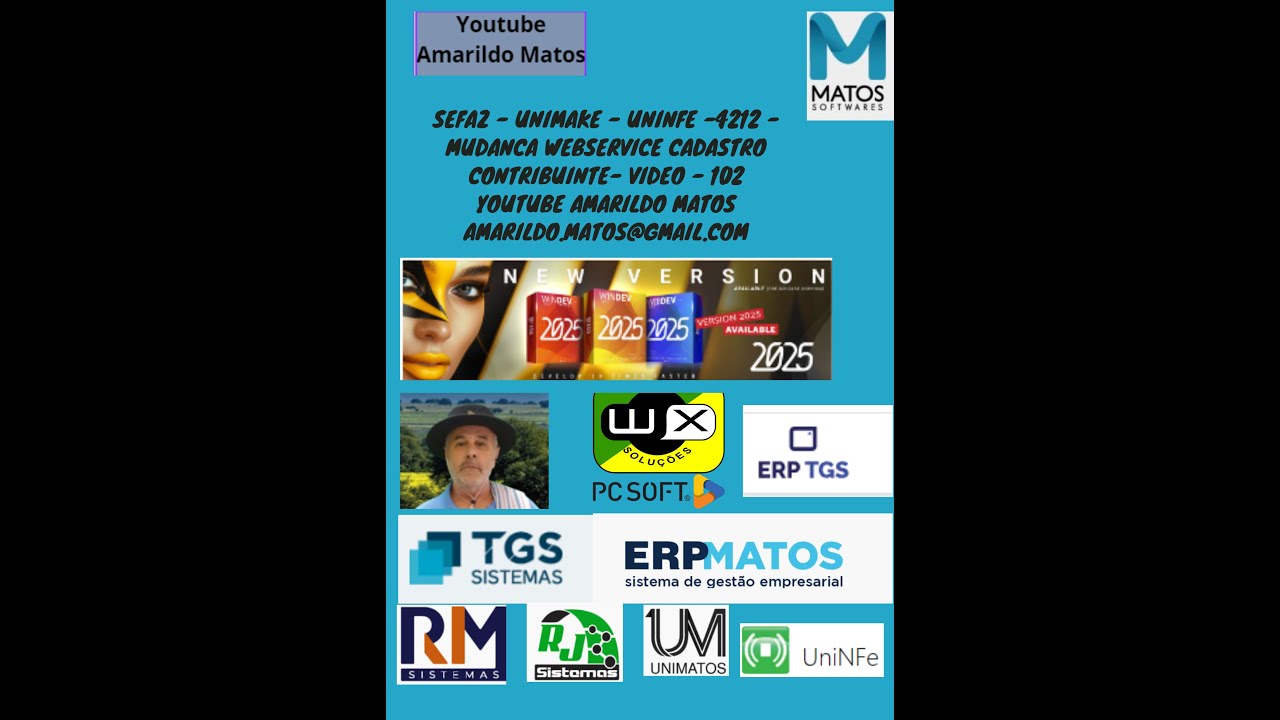 Sefaz - unimake - uninfe -4212 - Mudanca Webservice cadastro contribuinte-  Video - 102