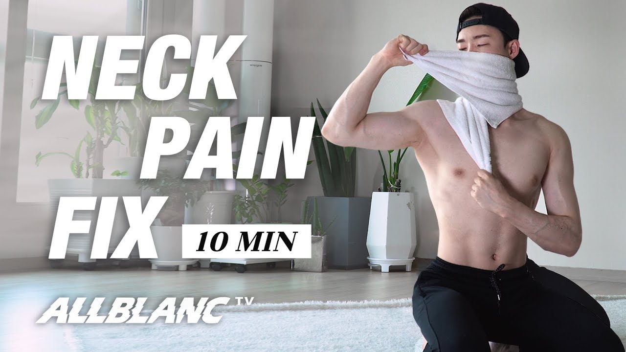 10m Neck Pain Fix Stretch (Beginner routine l Flexibility & Mobility - At Home) l 10분 목 통증 스트레칭 운동
