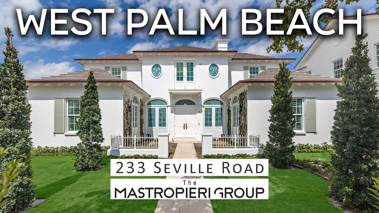 West Palm Beach New Construction Home | Seville | 233 Seville Rd