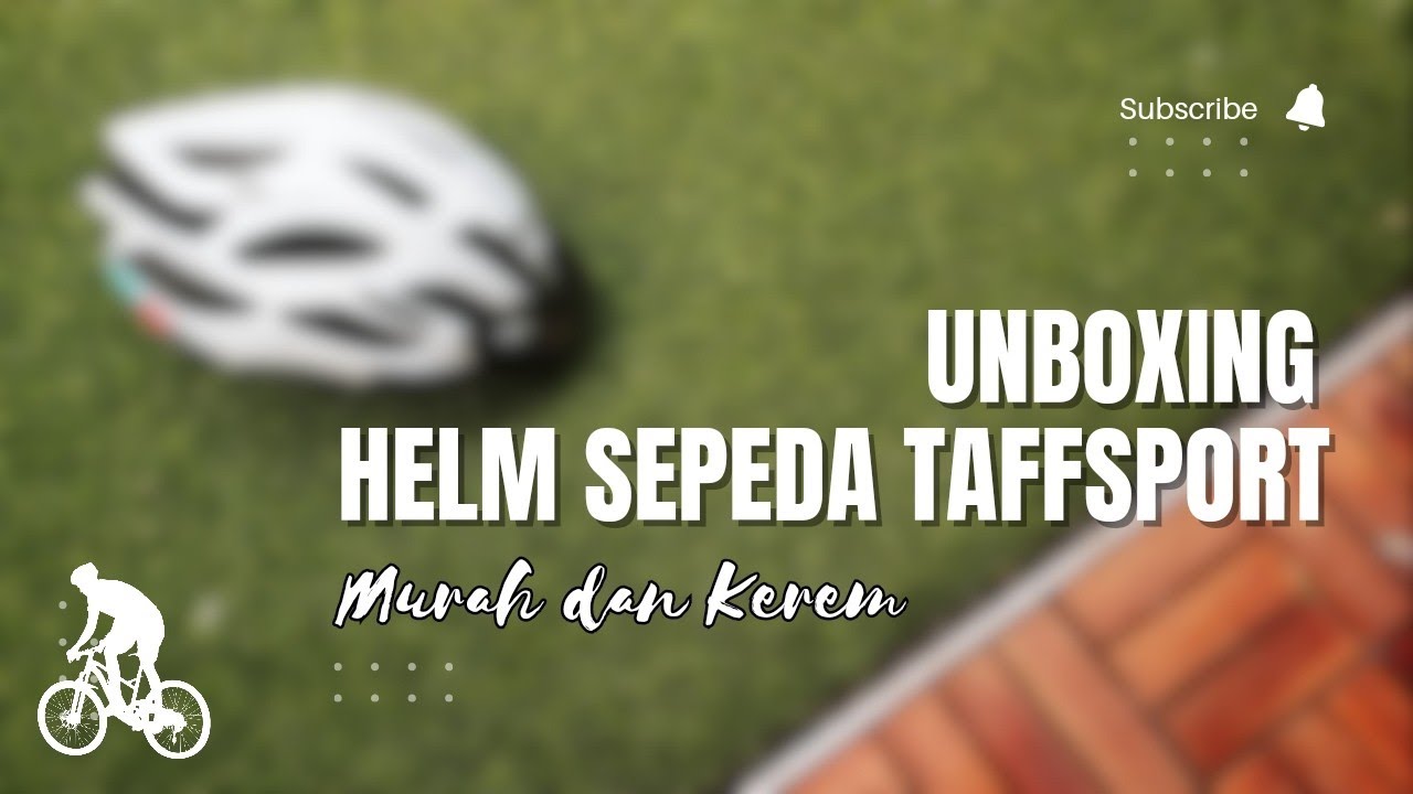 Unboxing Helm Sepeda Taffsport Murah dan Keren