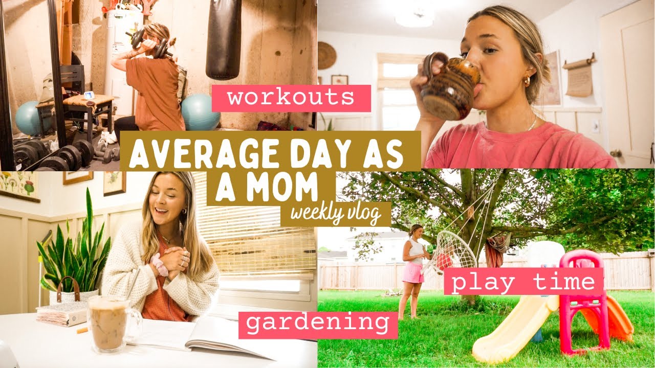 WEEK IN MY LIFE AS A MOM💛...makeup routine, baking..gardening updates