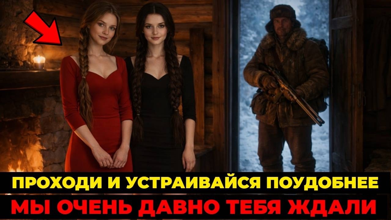 ЕГЕРЬ ПРИШЕЛ В СВОЮ ИЗБУ И ТАМ ЕГО ЖДАЛИ 2 ДЕВУШКИ-ПОВЕЛИТЕЛЬНИЦЫ ТАЙГИ