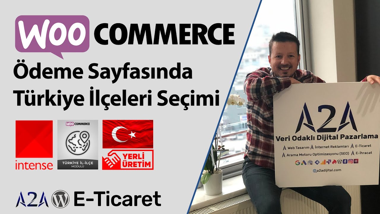 WooCommerce Ödeme Sayfalarında Türkiye İlçe Seçimi (Ücretsiz Yerli Eklenti🇹🇷 )