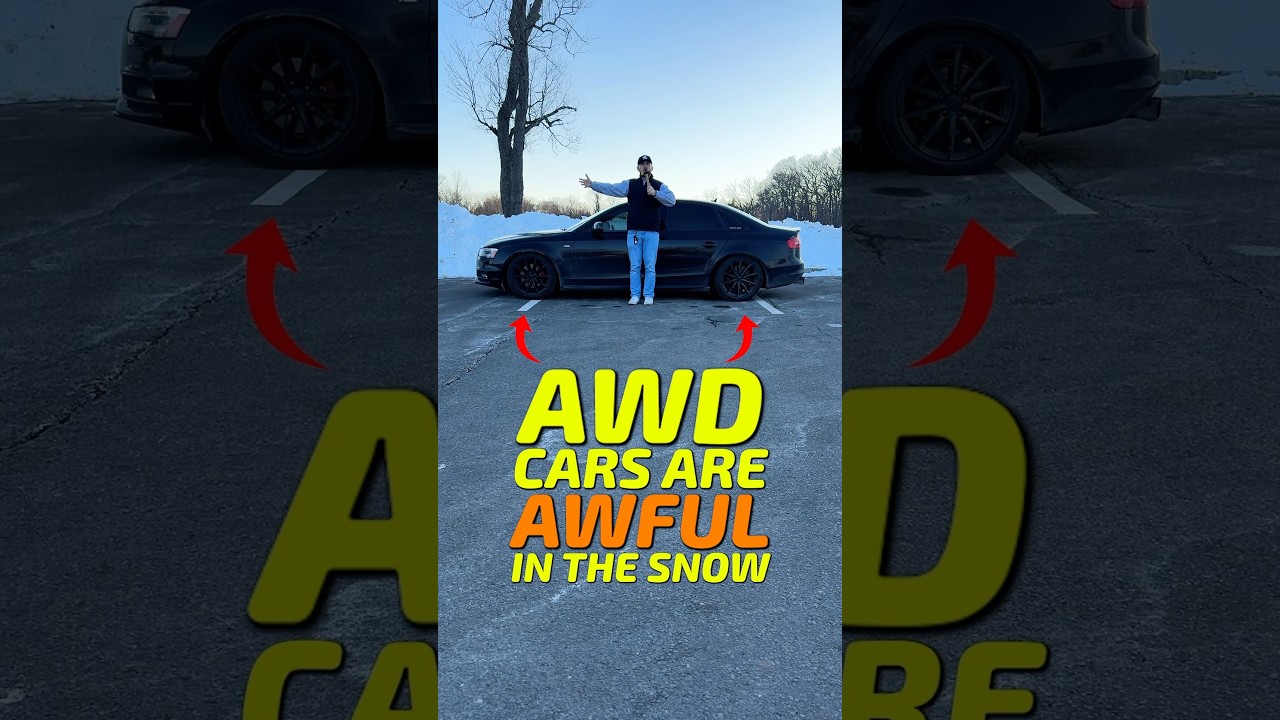 the IDEAL WINTER SETUP for any car - drivetrain & tires are everything 🏎️💨