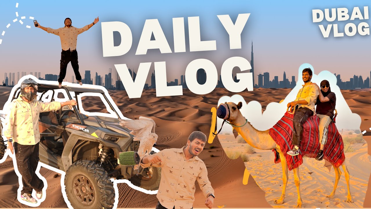 Adventure in Dubai Vlog | Punjab to Dubai Vlog| | 🐪 camel ride | buggy ride | desert 🏜️ safari | | 😳