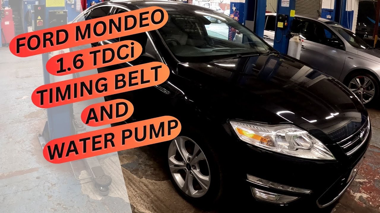 Ford Mondeo 1.6TDCi Timing belt and water pump replacement