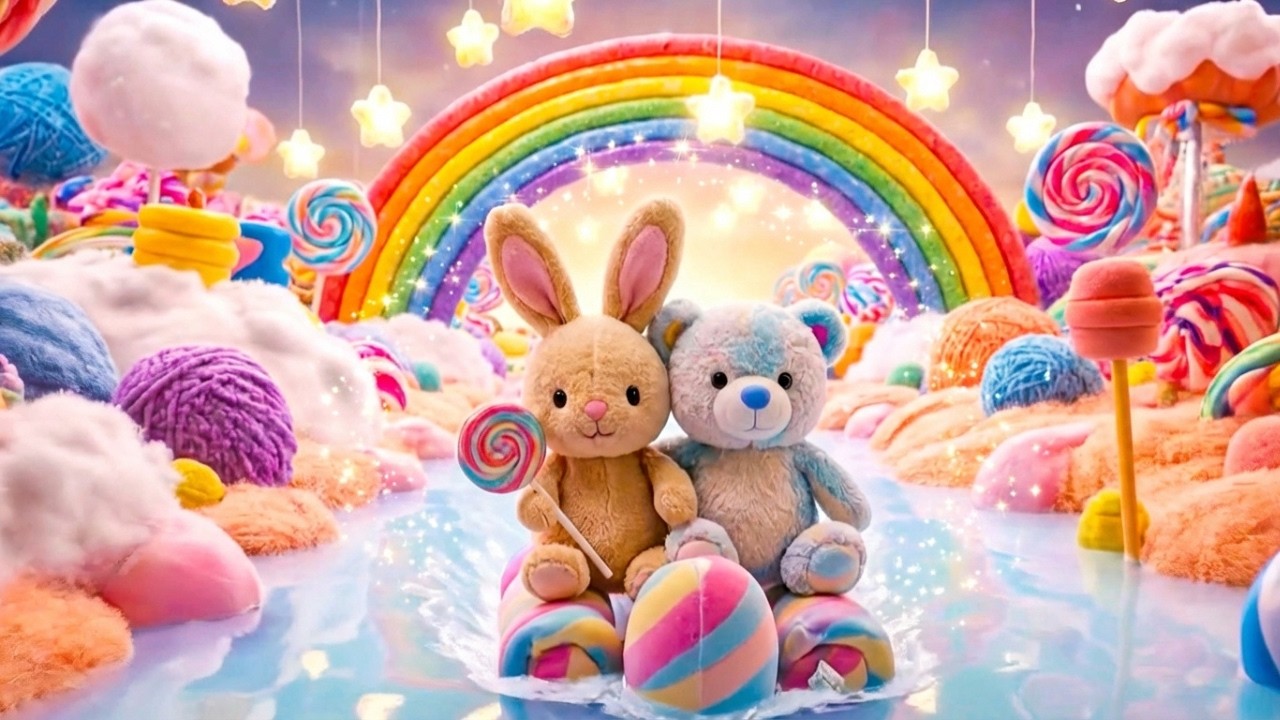 ✨ Gentle Plush Dreamland | Calming Ambience & Soothing Music (4K)