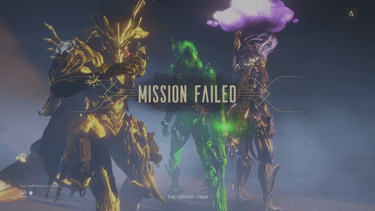Warframe, SP Circuit.  Slow Burn Ivara w/ Baza & Hikou P. (Stages 1-10).