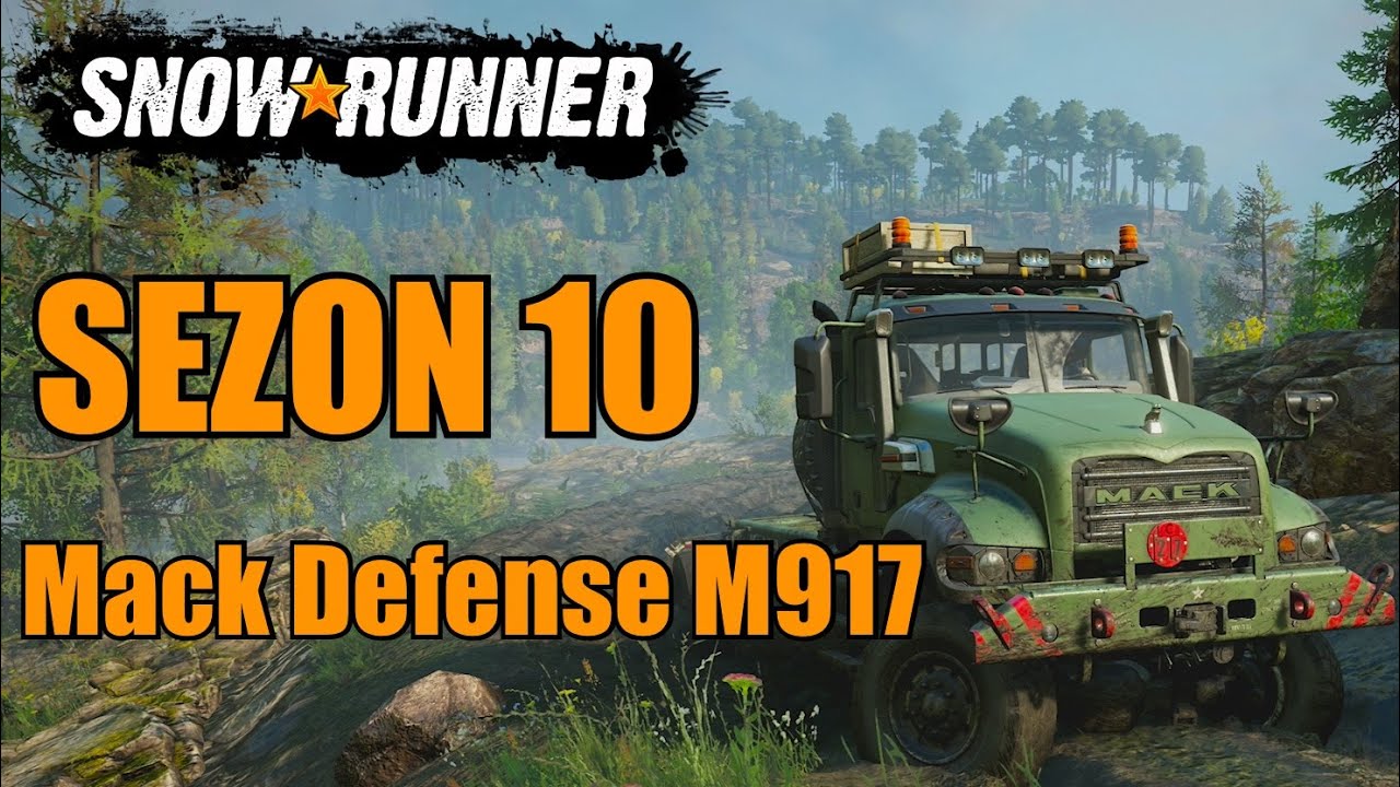 SNOWRUNNER - SEZON 10- Mack Defense M917