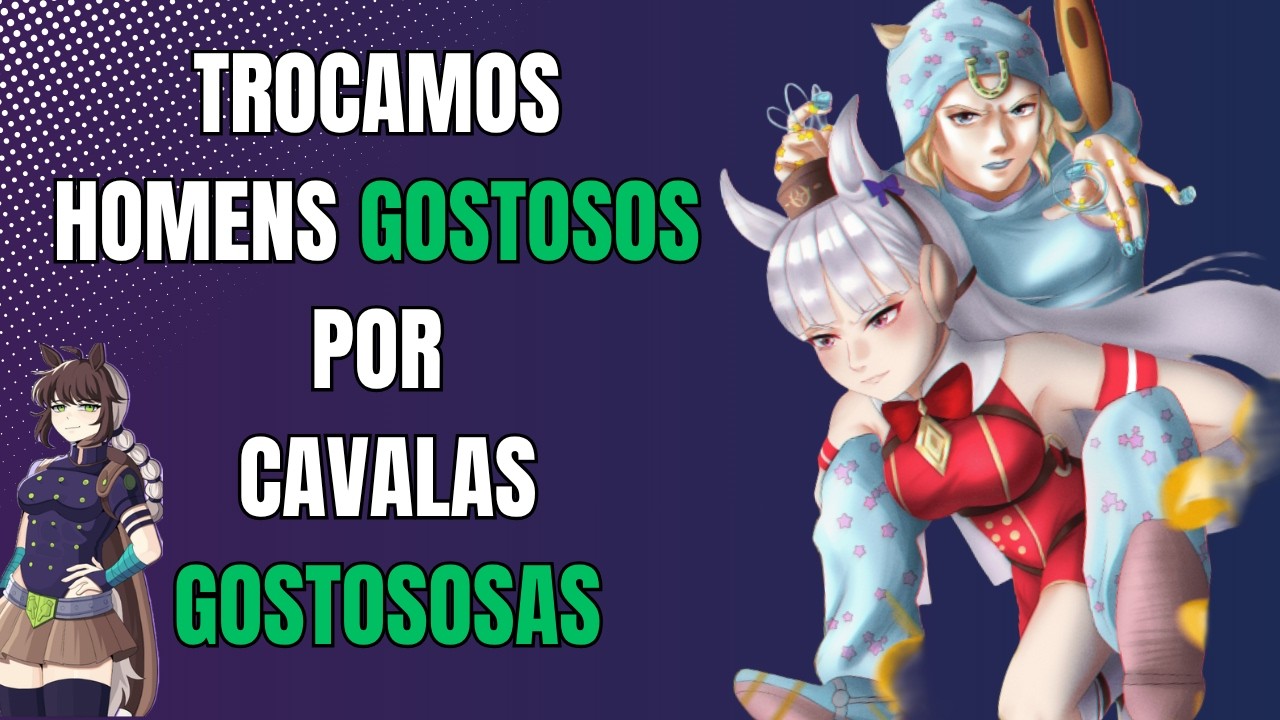 E se garotas cavalos participassem de SBR? Jojo bizarre adventure feat. Umamusume pretty Derby
