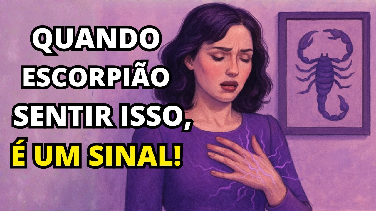 Quando Escorpião SENTE estas 7 COISAS ESTRANHAS é porque alguém está tramando alguma coisa!
