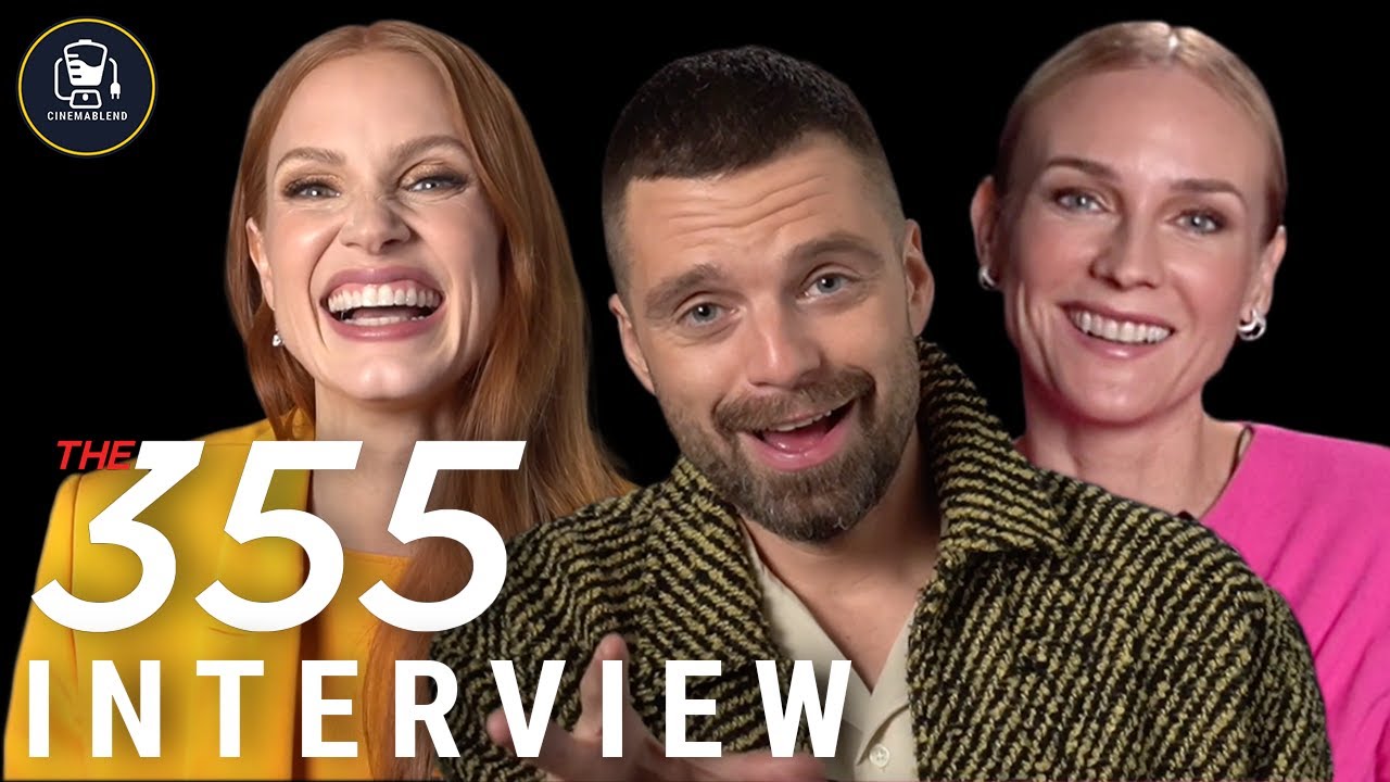 'The 355' Interviews With Sebastian Stan, Jessica Chastain And Diane Kruger