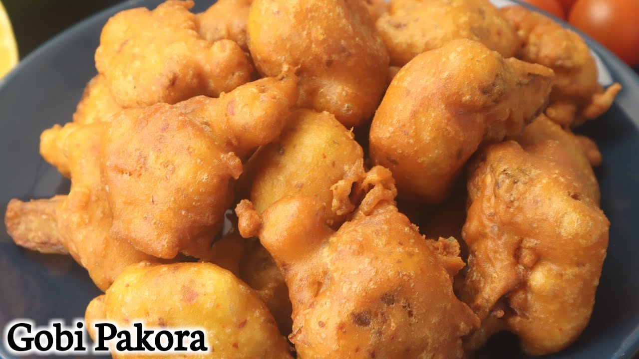 Crispy Gobi Pakora Recipe | How To Make Gobi Pakoda | Cauliflower Pakoda