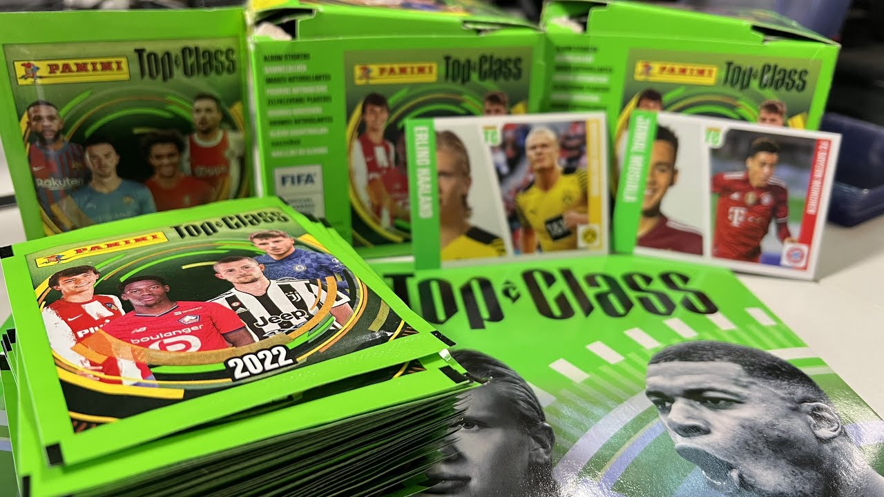 Komplettes TOP CLASS 2022 STICKER Display (36 Tüten) Unboxing [deutsch]