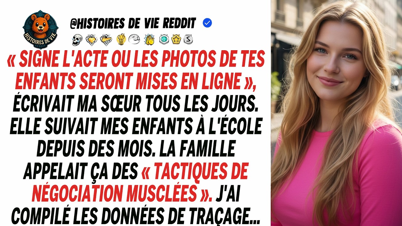 Ma sœur harcelait ma famille pour nos biens. J'ai livré les preuves à 9 marshals.
