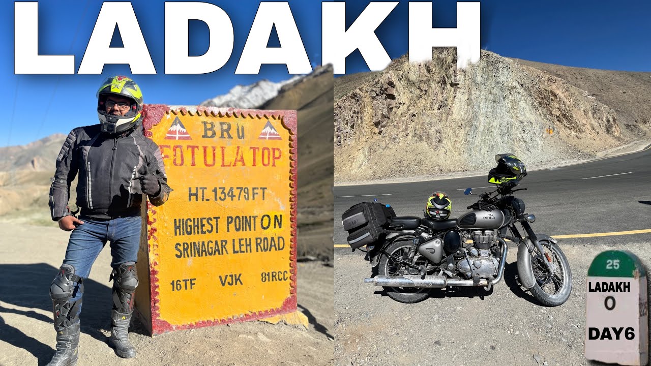 Day 6- Drass to  Leh via Kargil War Memorial & Fotu La Pass