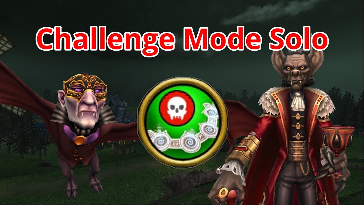 I Soloed the Count Strigoi Challenge Mode in Wizard101