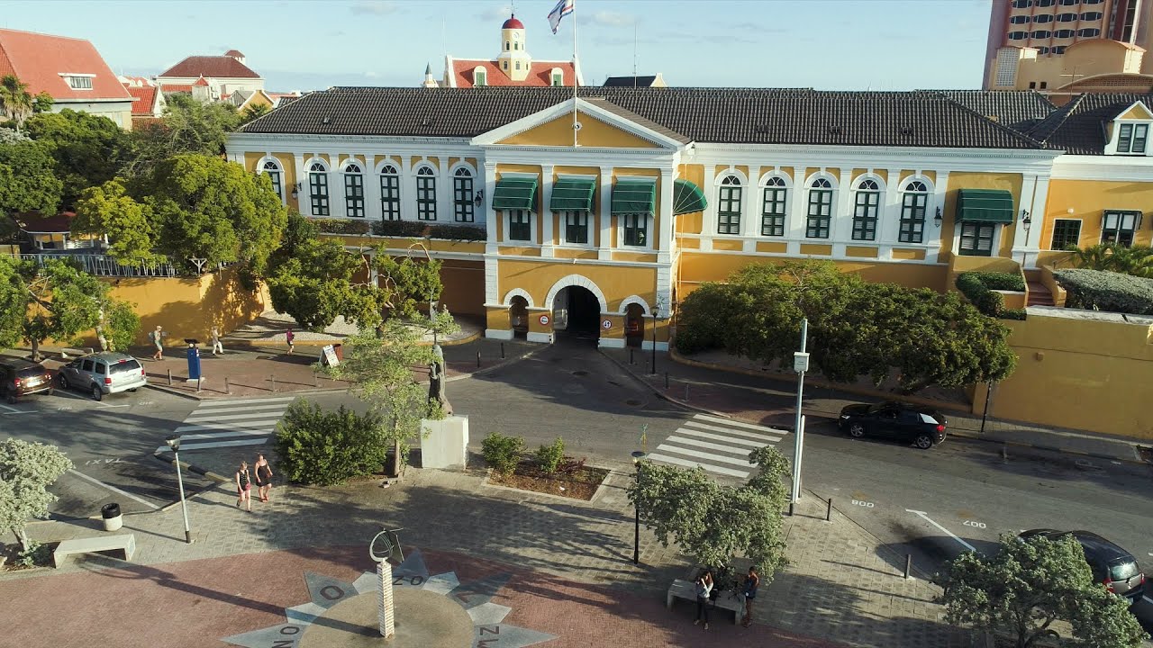 Fort Amsterdam: the most preserved fort in  Curaçao.