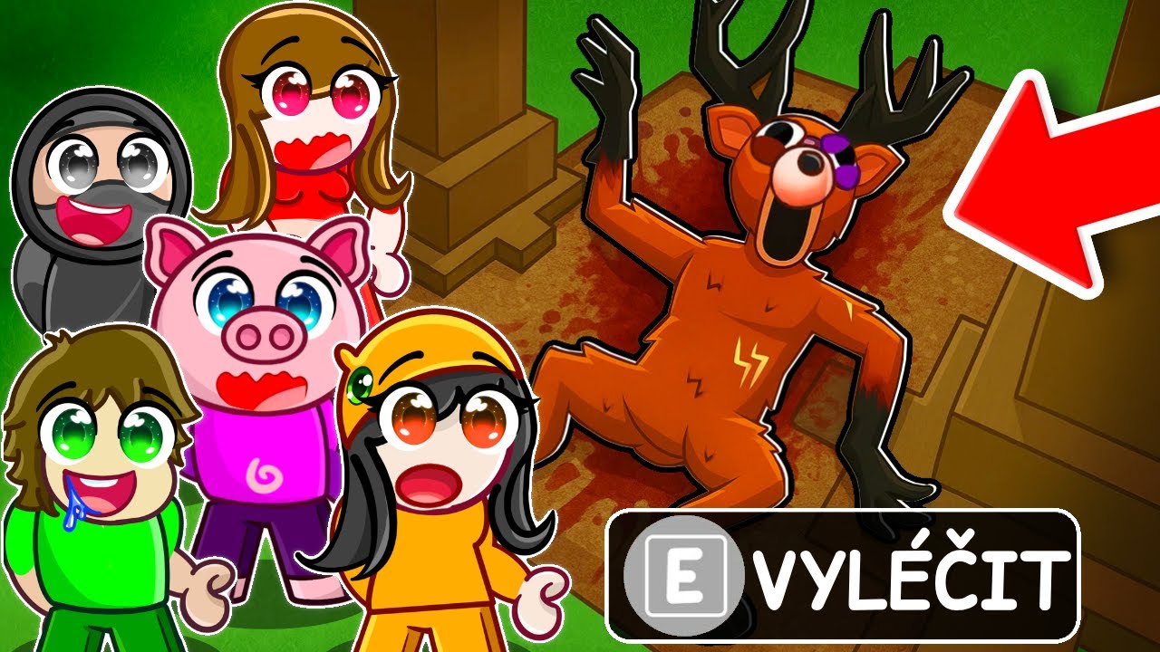 Zachránili jsme JELENÍ MONSTRUM v 99 NOCÍ v LESE v Robloxu!