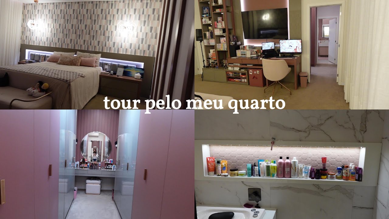 tour pelo meu quarto!