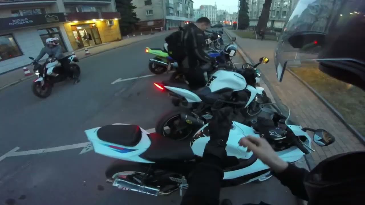Мото покатушки Suzuki gsxr600,z750 first ride.мотосезон su una moto,motorcycle season 2023