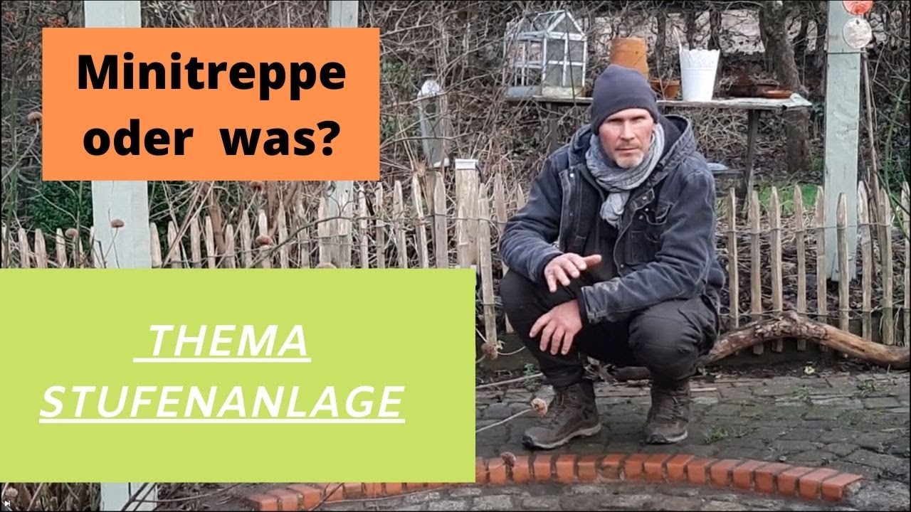 Treppenstufen im Garten