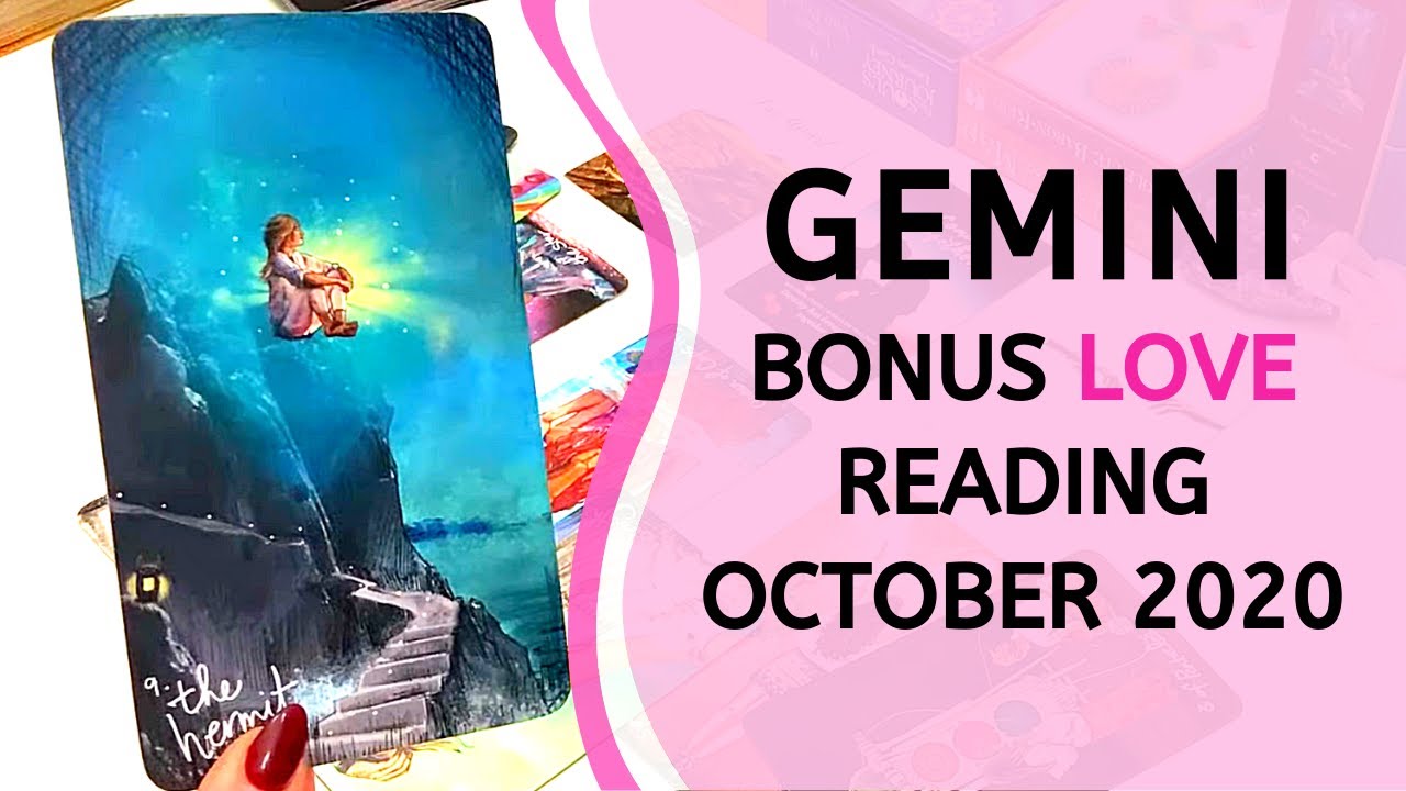 GEMINI BONUS ❤️ Expect Them to Reach Out! 😳 ~ Love Tarot Reading October 2020