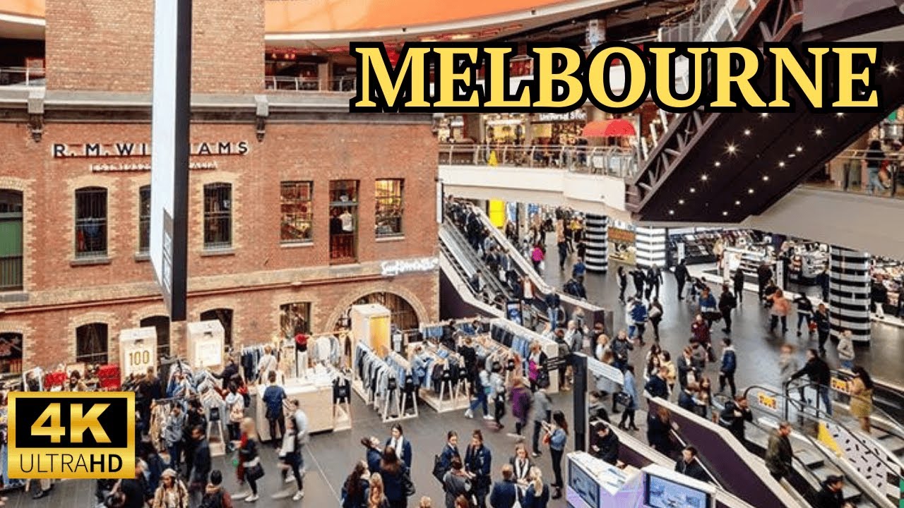 Прогулка по торговому центру MELBOURNE CENTRAL летом АВСТРАЛИЯ