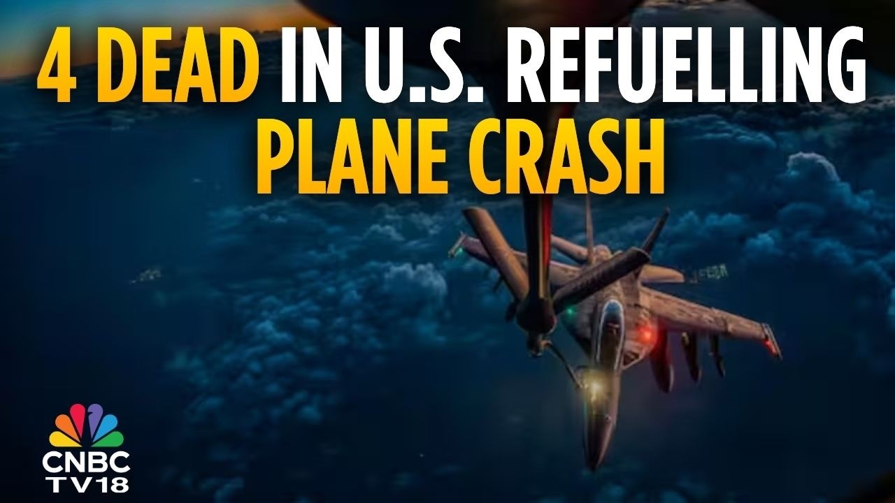 KC-135 Crash | 4 Dead After US Military Refueling Plane Crashed In Iraq | N18G | CNBC TV18