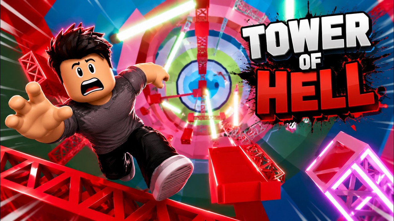 Стерео АСМР Прохожу Tower в Roblox