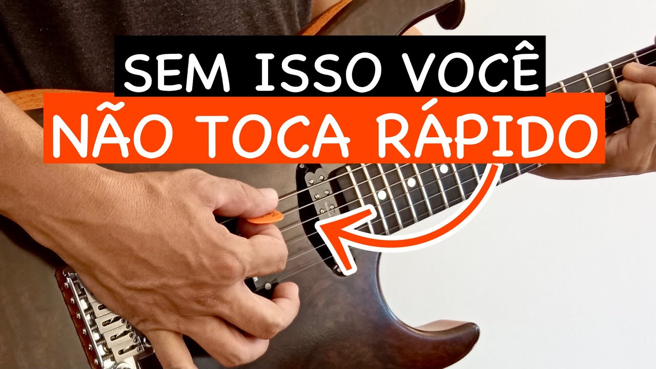 COMO GANHAR VELOCIDADE na GUITARRA