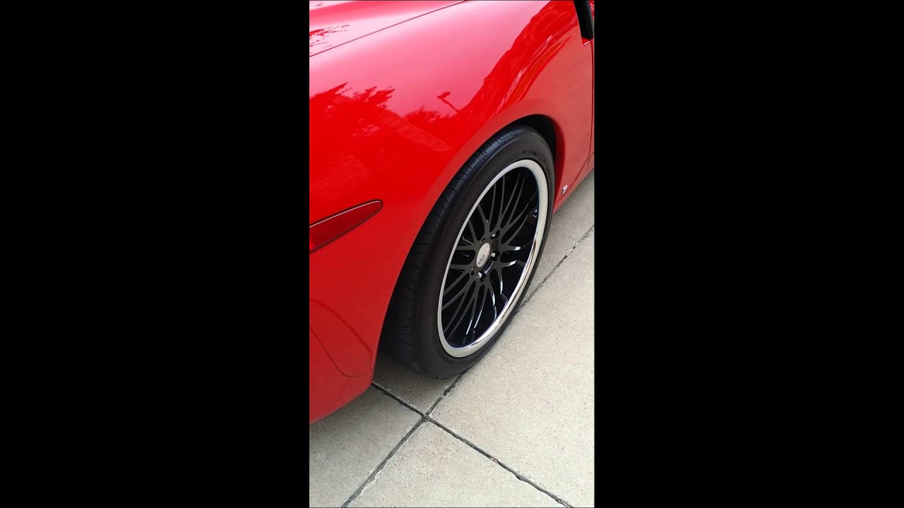 Cray hawk rims on corvette ...