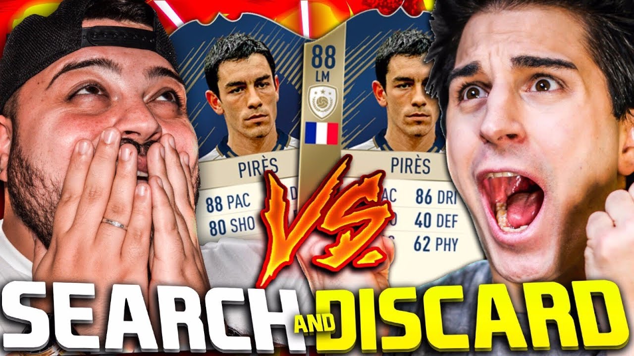 SEARCH AND DISCARD CON LE ICONE! Anima Vs J0k3R - Fifa 18