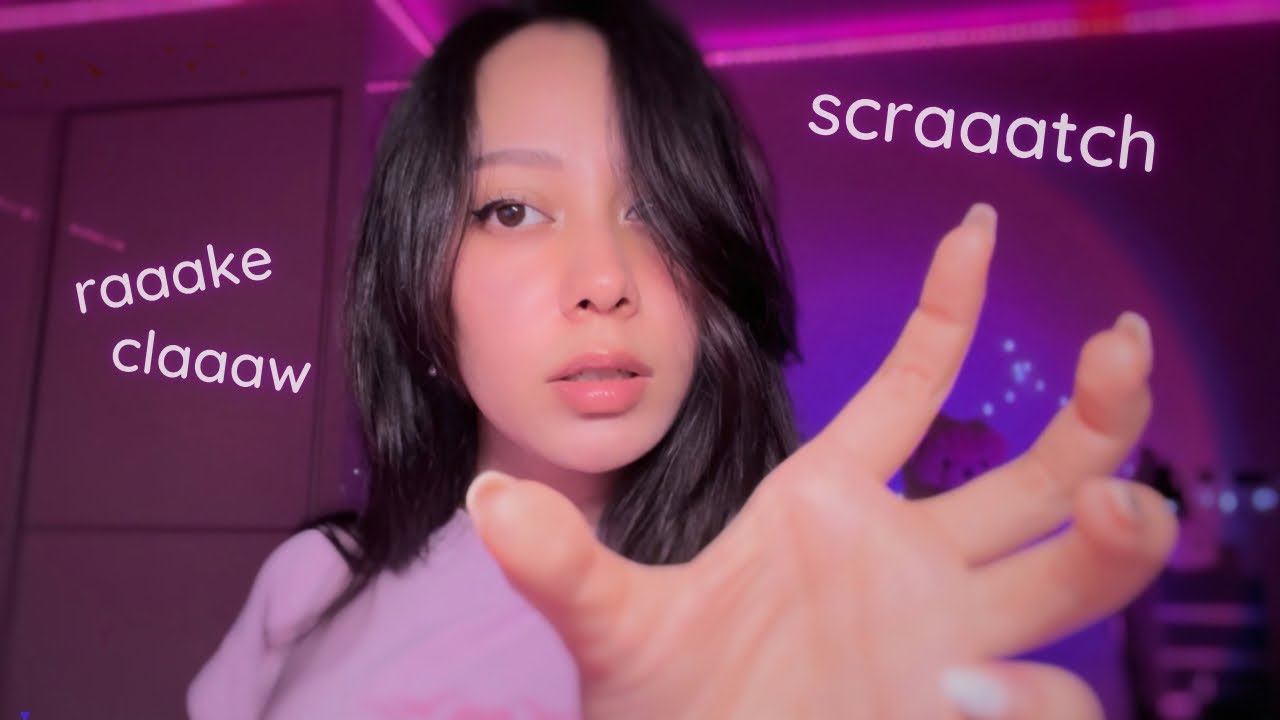 ASMR INVISIBLE SCRATCHING, RAKING & CLAWING YOU TO SLEEP 💜 Tony’s Custom Video