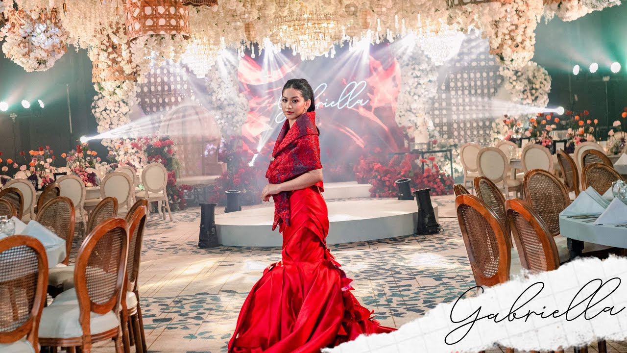 Gabriella's Modern Filipiniana Themed Debut