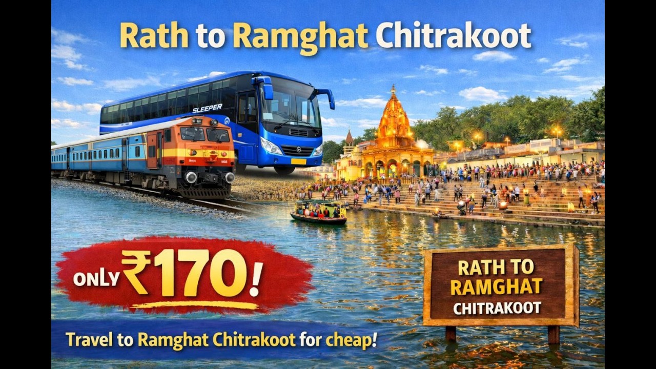 Rath To Ramghat Chitratook with 170 rupees #vlog