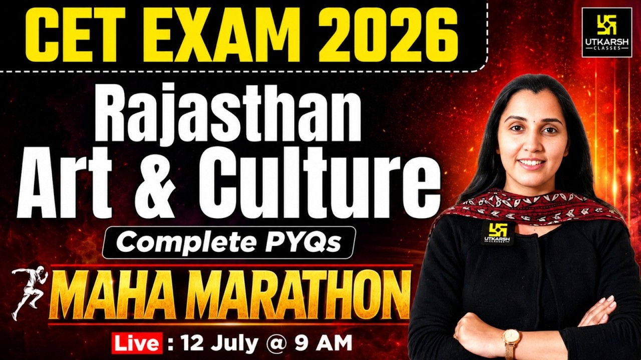 Rajasthan Art and Culture | Marathon Class 2026 | Complete PYQ | Rajasthan GK | Nikita Ma'am