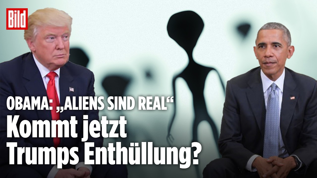 Alien-Rede am 8. Juli? Was Trump plant – und was Obama wirklich sagte