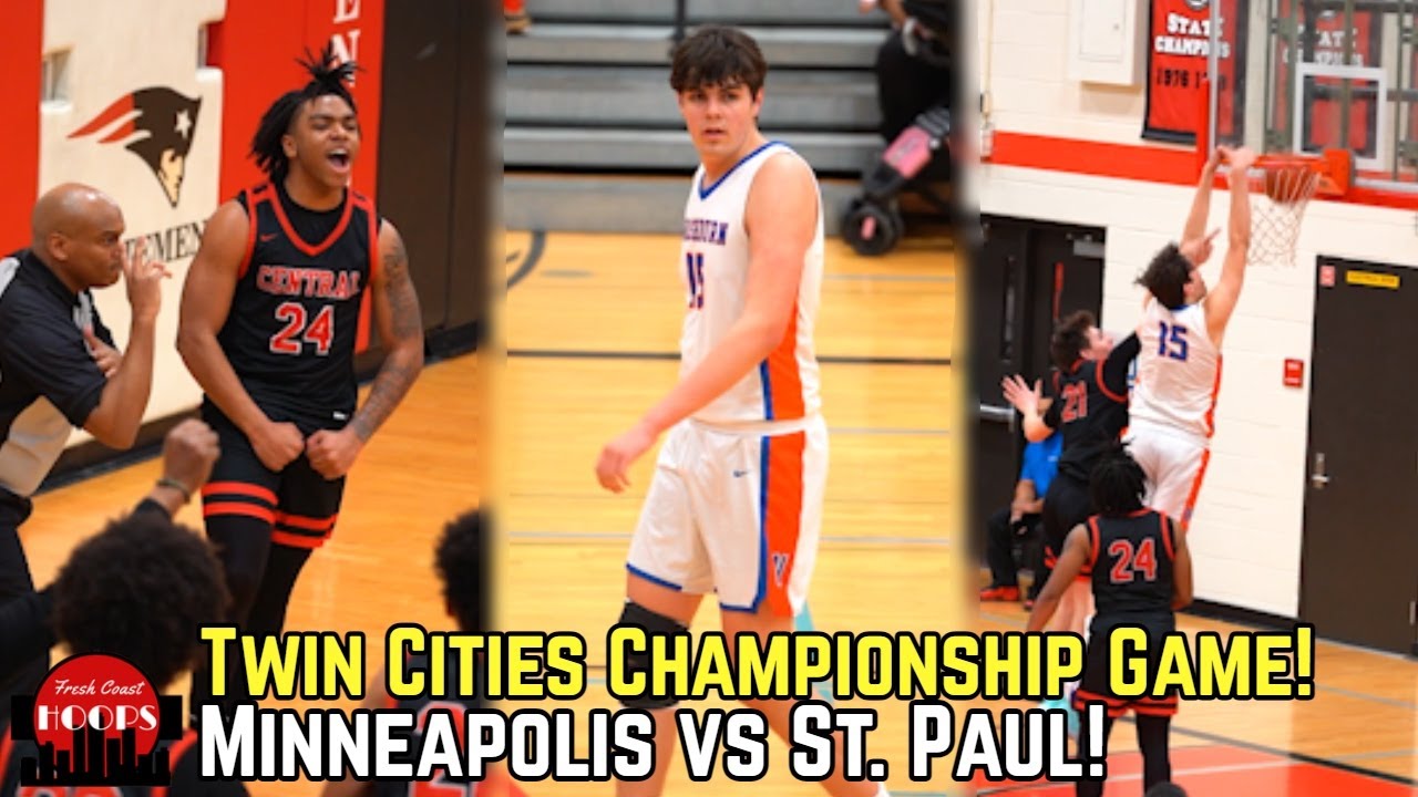 Twin Cities Championship Game Was Wild! St. Paul Central vs Washburn!