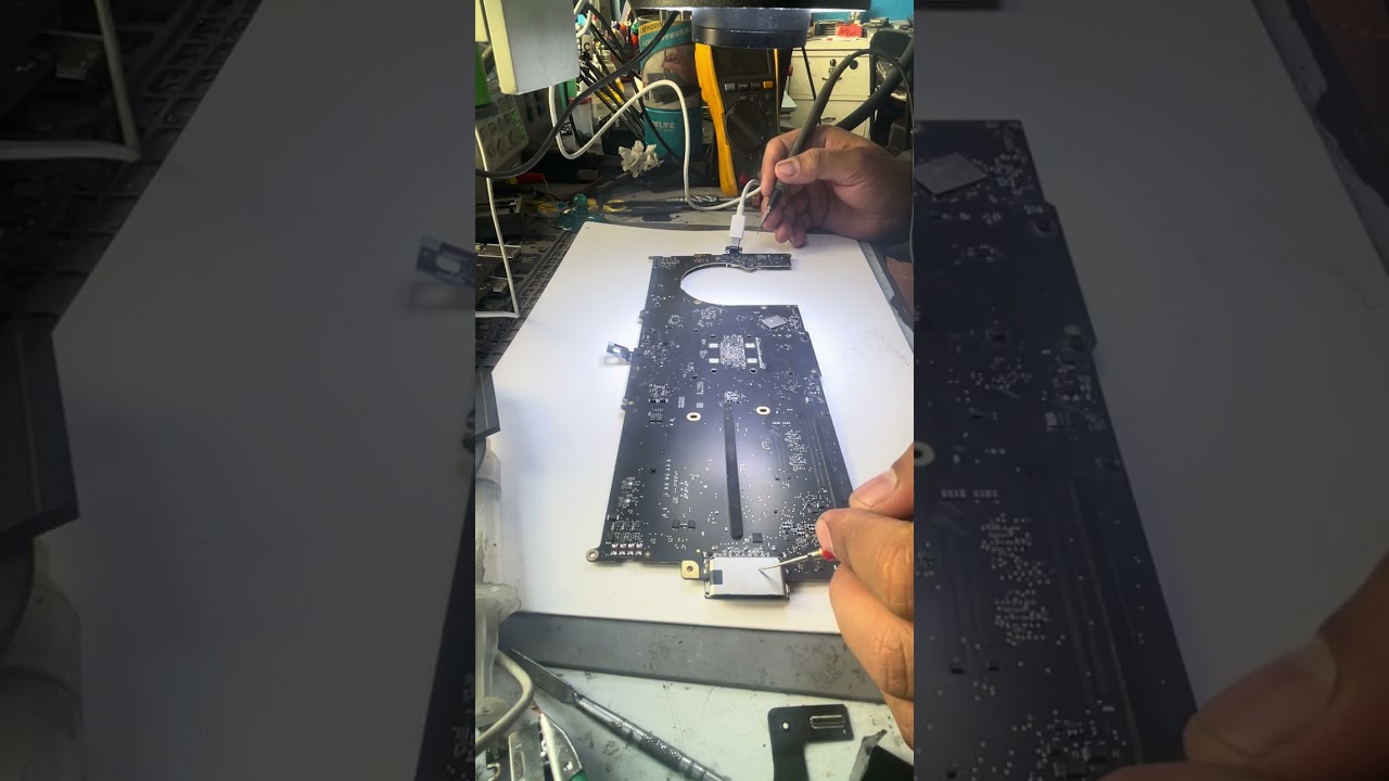 MacBook Pro M4 A3112 -13m video #repair #electronicsrepair #laptopfix #laptop #chiplevelrepair #mo