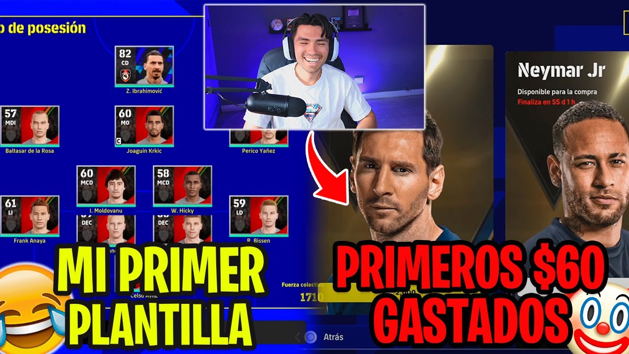 REACCIONO A MIS INICIOS en EFOOTBALL hasta LLEGAR A PRIMERA DIVISIÓN 🔥 Parte 1