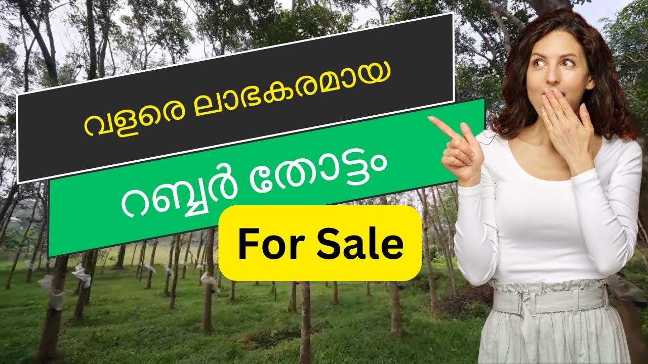 വളരെ ലാഭകരമായ Rubber Estate / Plantation For Sale in Kerala, Estate Sale in Adoor, Pathanamthitta