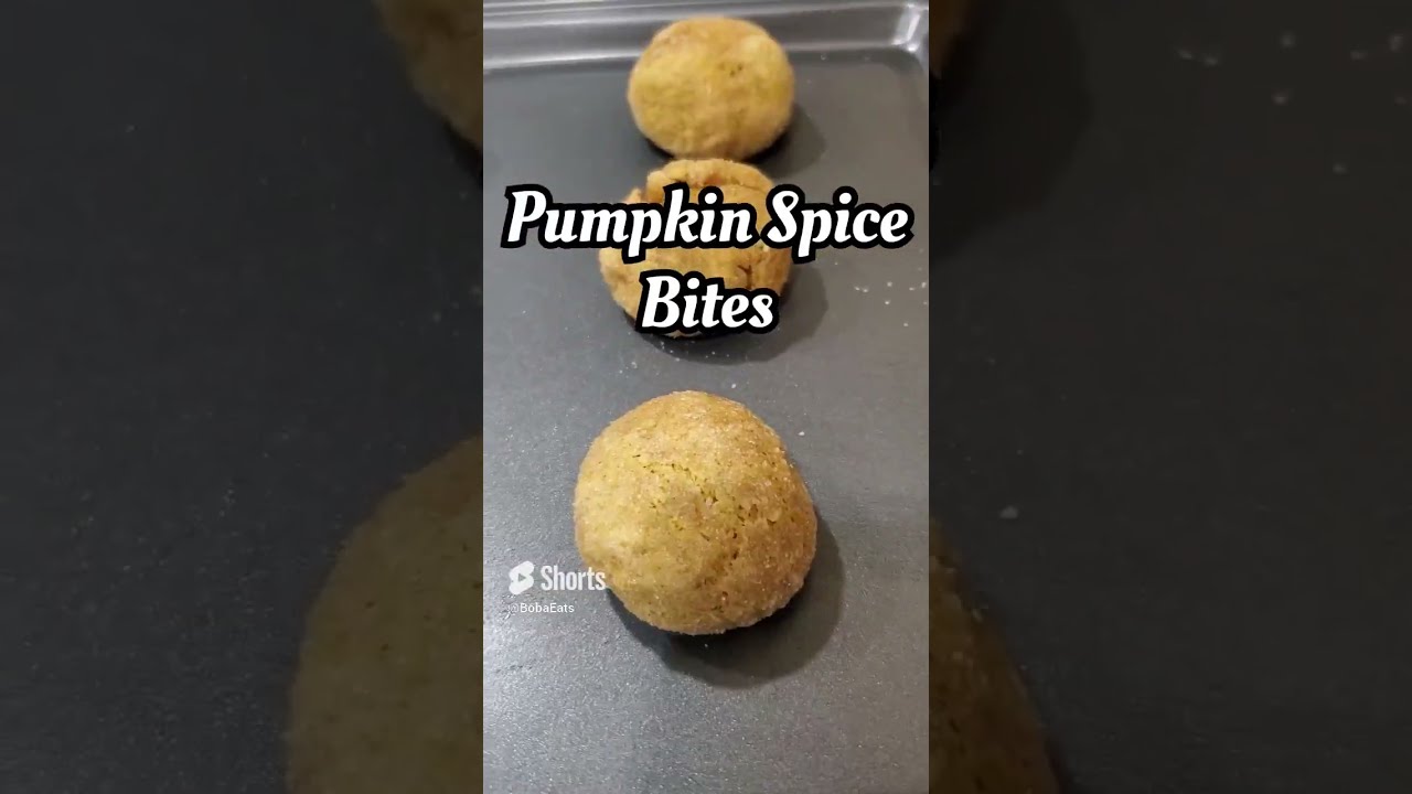 Pumpkin Spice Bites #baking #pumpkin #pumpkinspice