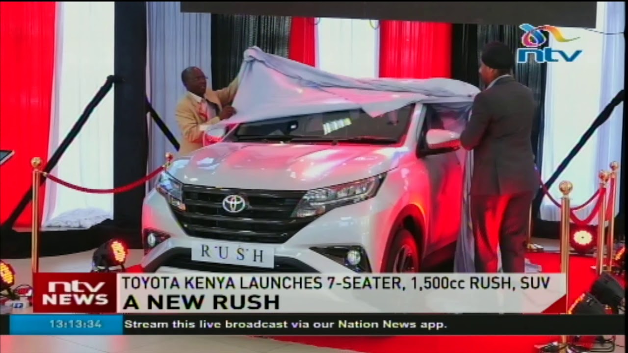 Toyota Kenya launches new SUV model of the Rush