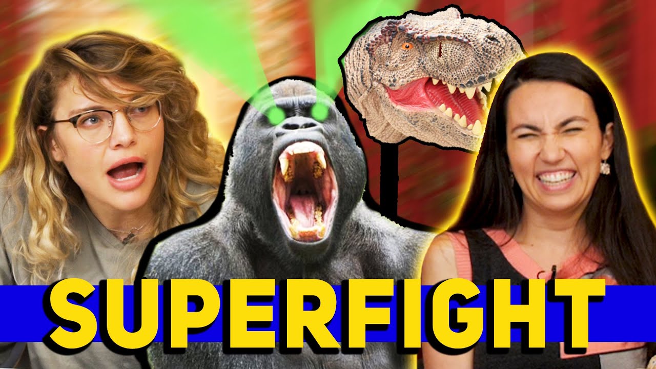 We play SUPERFIGHT with Trisha Hershberger and Mallory Everton | LET'S PLAY THIS GAME
