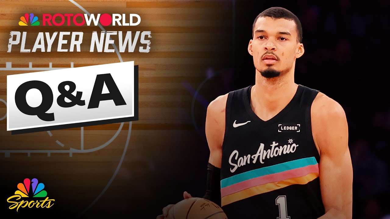NBA Fantasy Basketball Q&A w/ Raphielle Johnson & Noah Rubin (3/13/26) | Rotoworld | NBC Sports