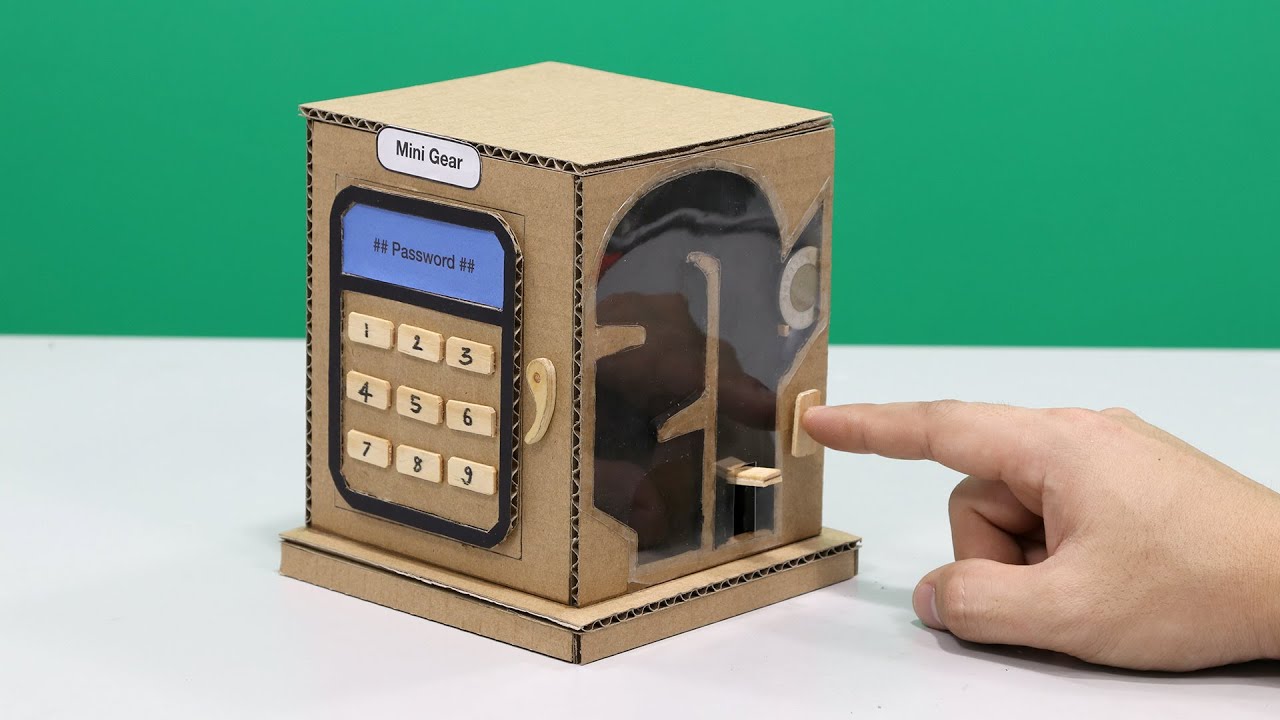 DIY SafeBox Coin Saving at Home