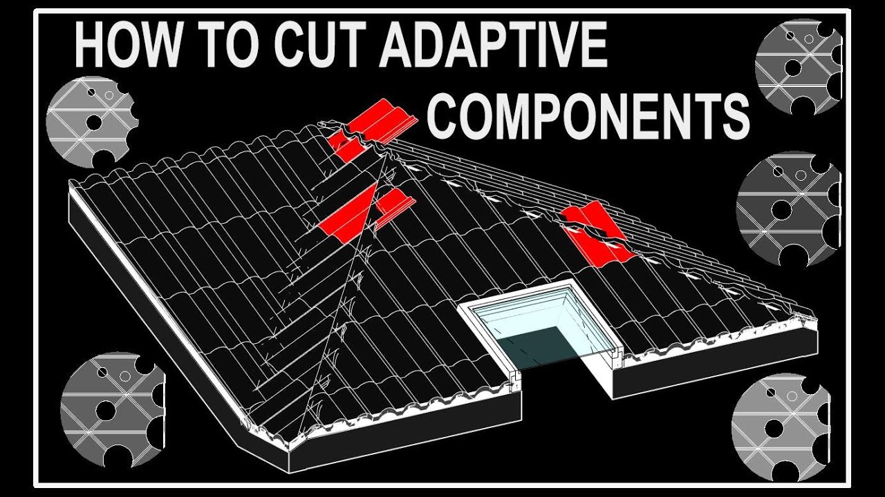 CUTTING ADAPTIVE COMPONENTS or PARTS OF ADAPTIVE COMPONENTS IN REVIT
