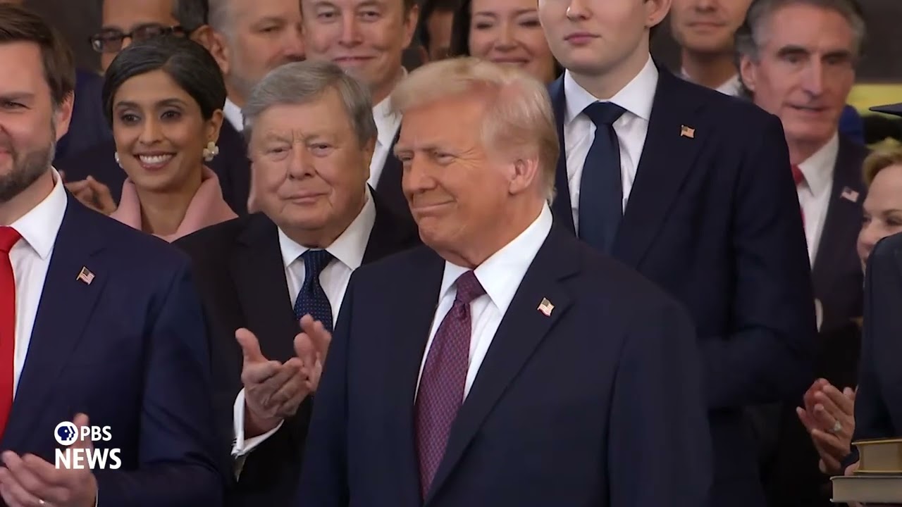 WATCH: President-elect Donald Trump enters Capitol Rotunda | Trump 2025 Inauguration